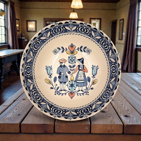 Johnson Brothers Hearts & Flowers Old Granite Cereal Bowl Ironstone England - Picture 1 of 5